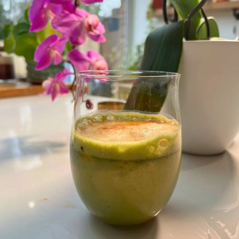 Matcha Turmeric Ginger Latte