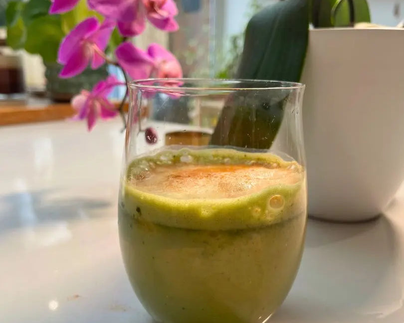 Matcha Turmeric Ginger Latte