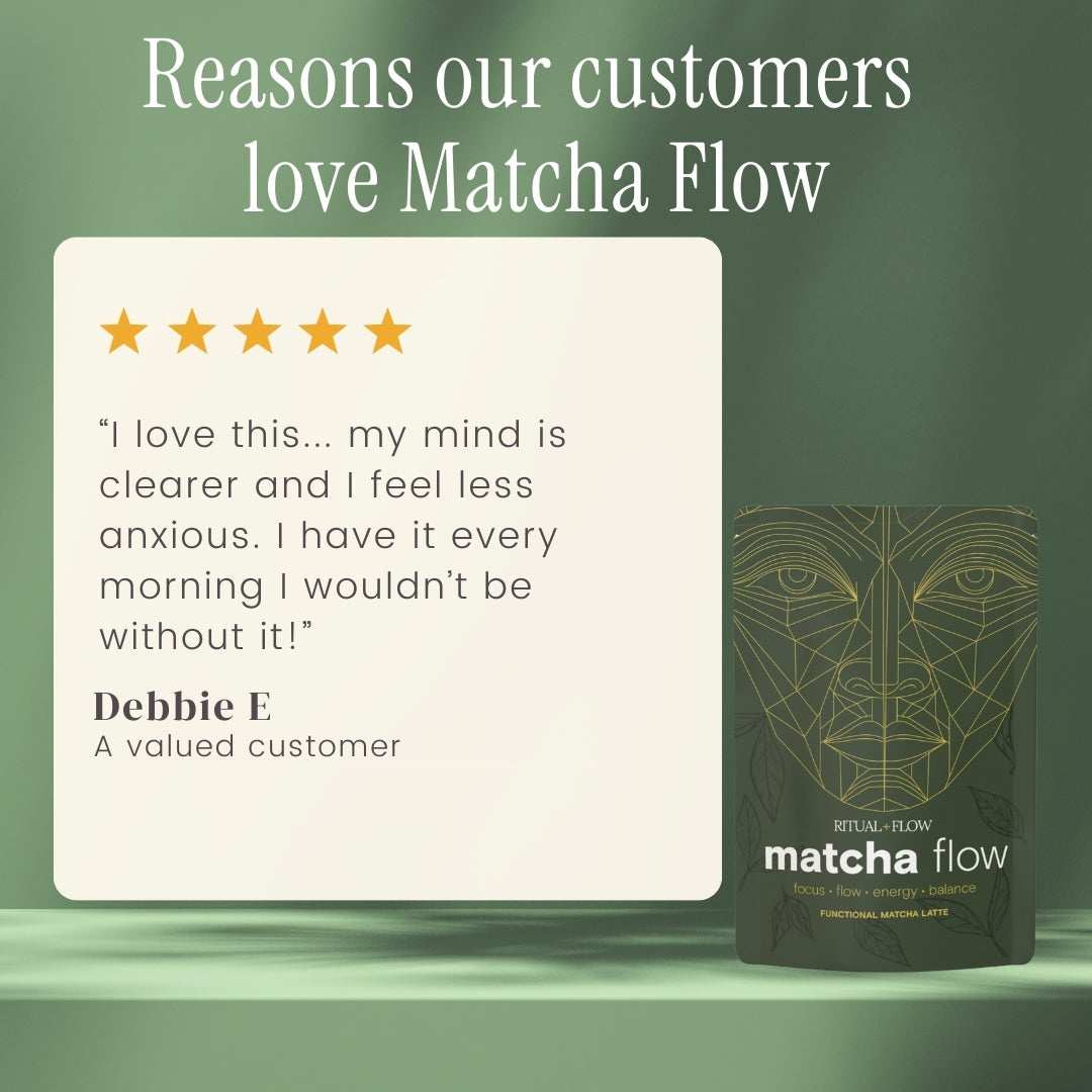 Matcha Flow Functional Latte