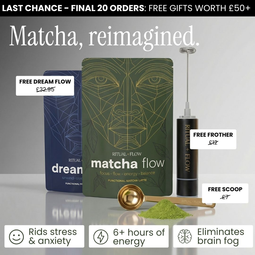 Matcha Flow Functional Latte