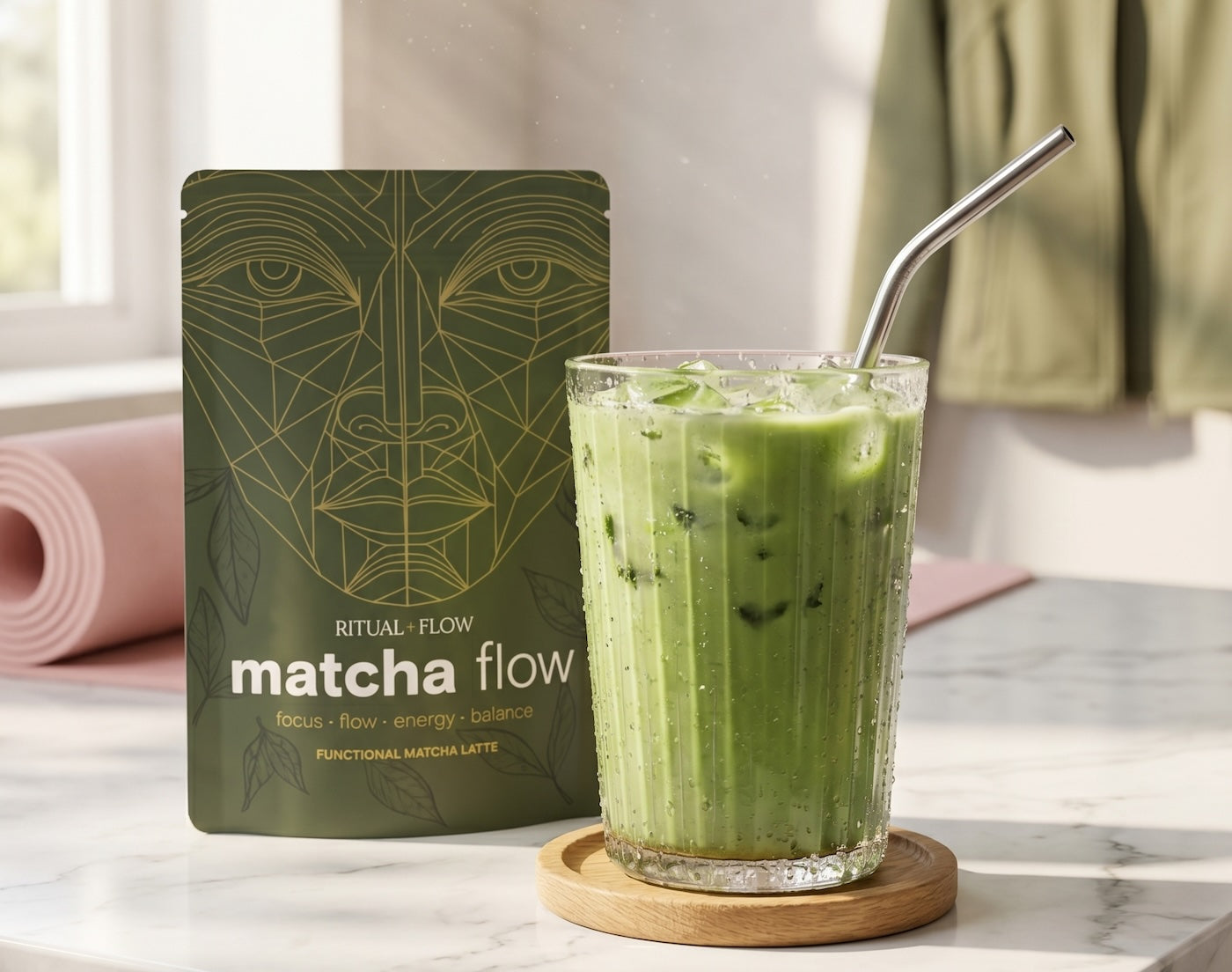 Matcha Flow Functional Latte RitualandFlow