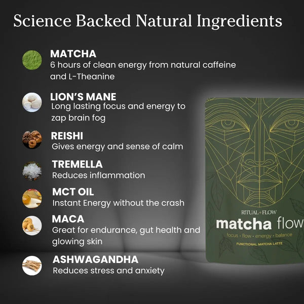 Matcha Flow Functional Latte RitualandFlow