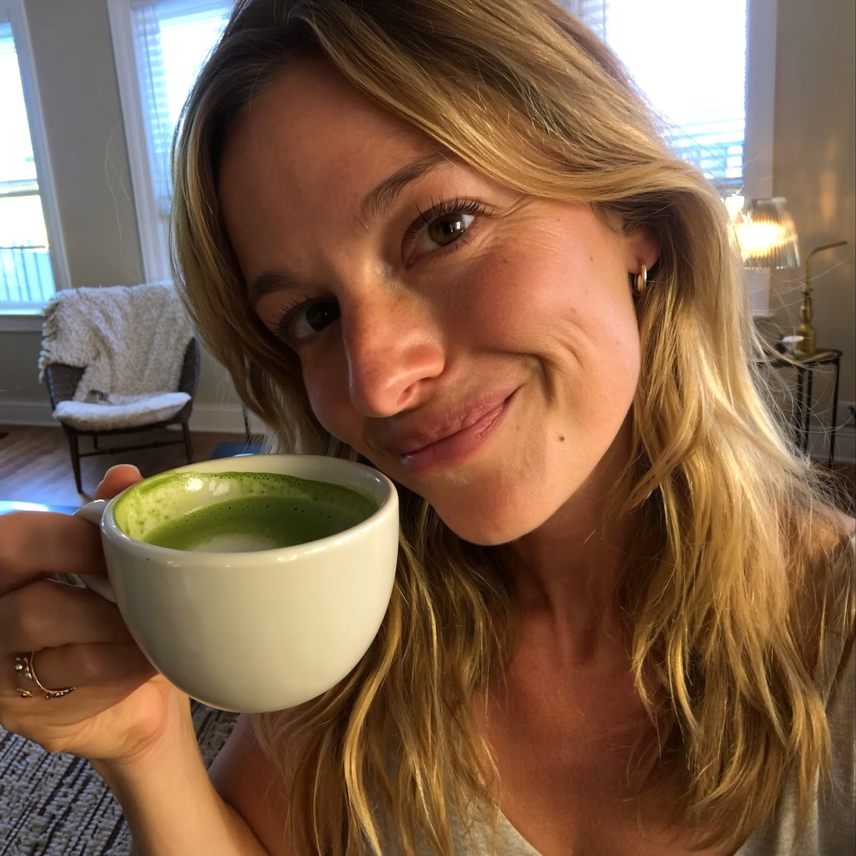 Matcha Flow Functional Latte